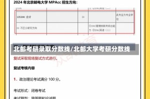 北邮考研录取分数线/北邮大学考研分数线