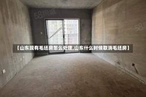 【山东现有毛坯房怎么处理,山东什么时候取消毛坯房】