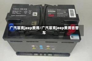 广汽菲克jeep费用/广汽菲克jeep费用吉普车