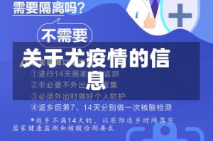 关于尤疫情的信息