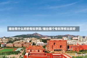 烟台有什么好的专科学院/烟台哪个专科学校比较好